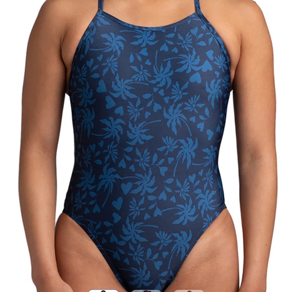 New Jolyn One Piece Swimsuit Sweetheart size 28 - Picture 1 of 2